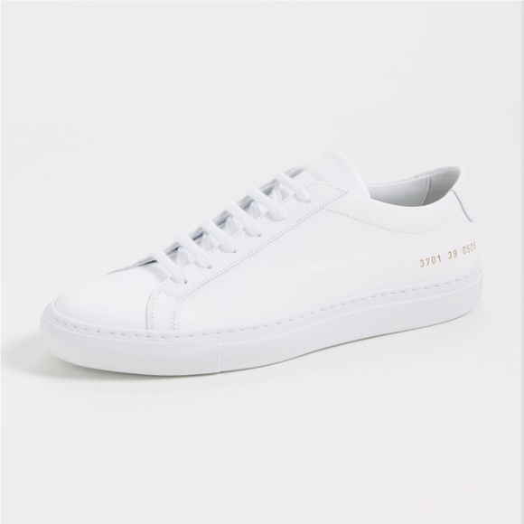 Common Projects White Leather Sneakers GUC - Picture 1 of 11